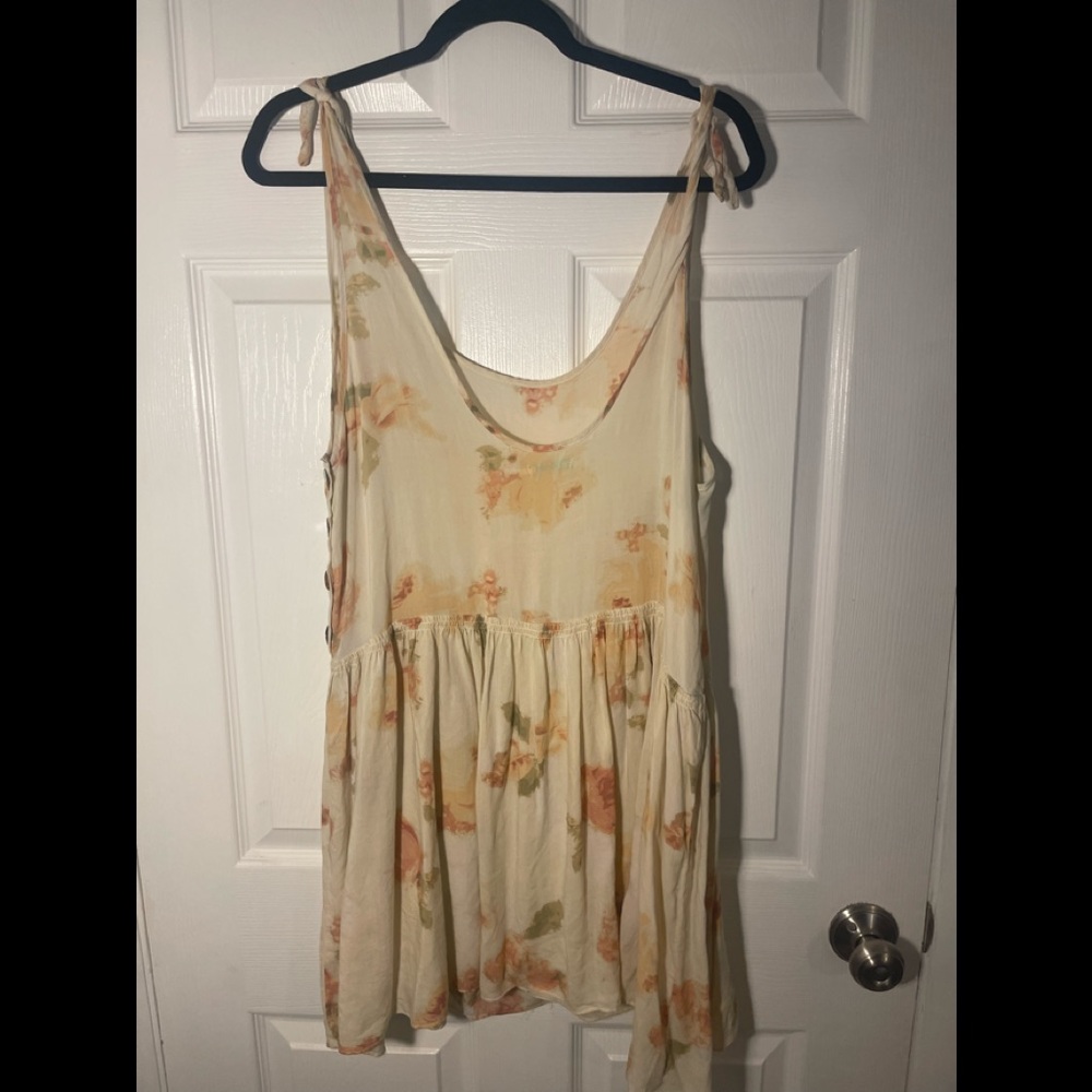 Urban Outfitters floral print babydoll dress